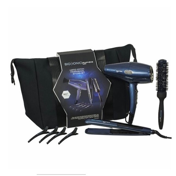 BIO IONIC Graphene Style Set in Neoprene Bag - Picture 1 of 13